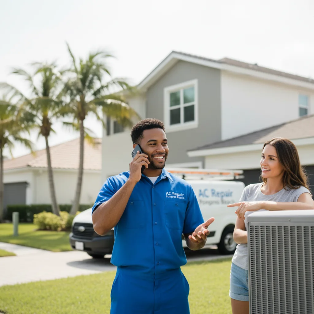 AC Repair Pompano Beach customer support in Ernul